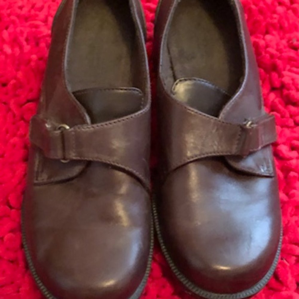 Womens Chocolate Brown Loafers Size 8